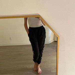 Crooks and castles sweat pant